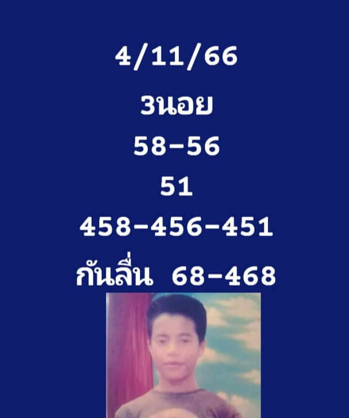 หวยฮานอย 4/11/66 ชุดที่ 7