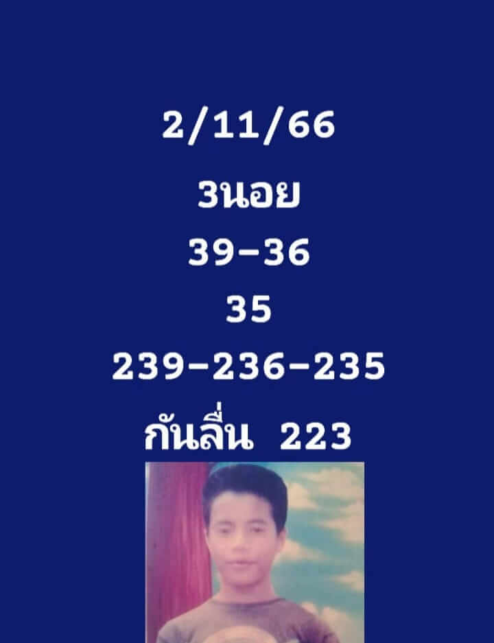 หวยฮานอย 2/11/66 ชุดที่ 9