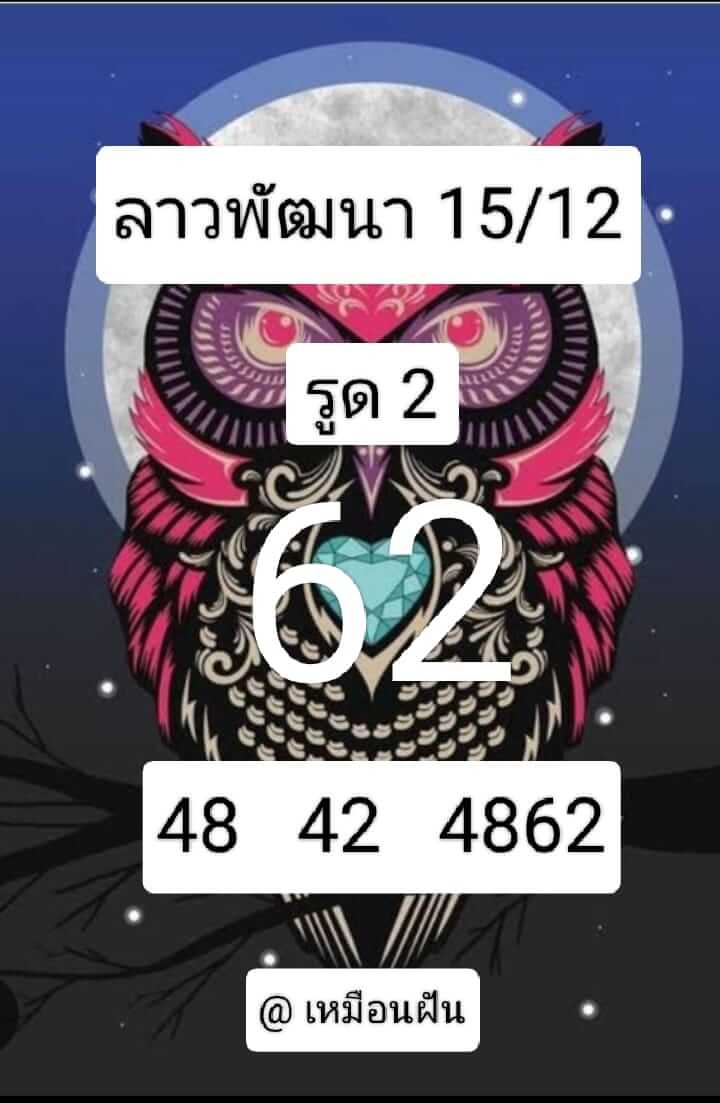 หวยลาว 15/12/66 ชุดที่ 10