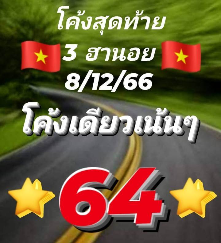 หวยฮานอย 8/12/66 ชุดที่ 9