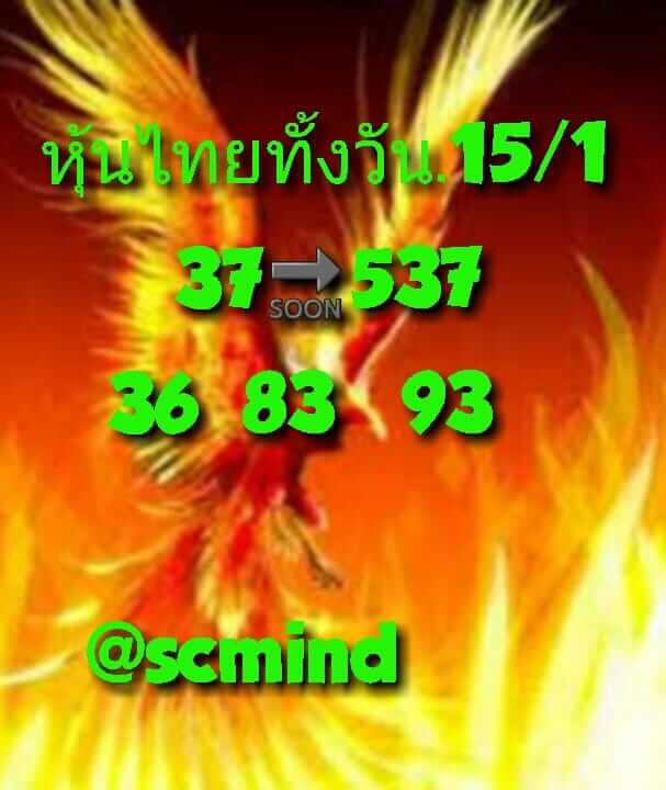 หวยหุ้น 15/1/67 ชุดที่ 4