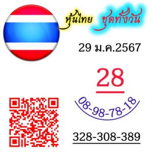 หวยหุ้น 29/1/67 ชุดที่ 9