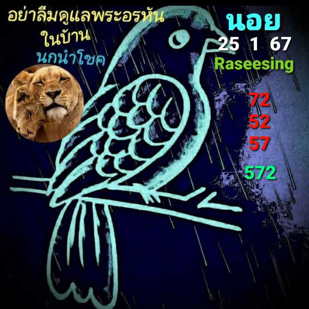 หวยฮานอย 25/1/67 ชุดที่ 9