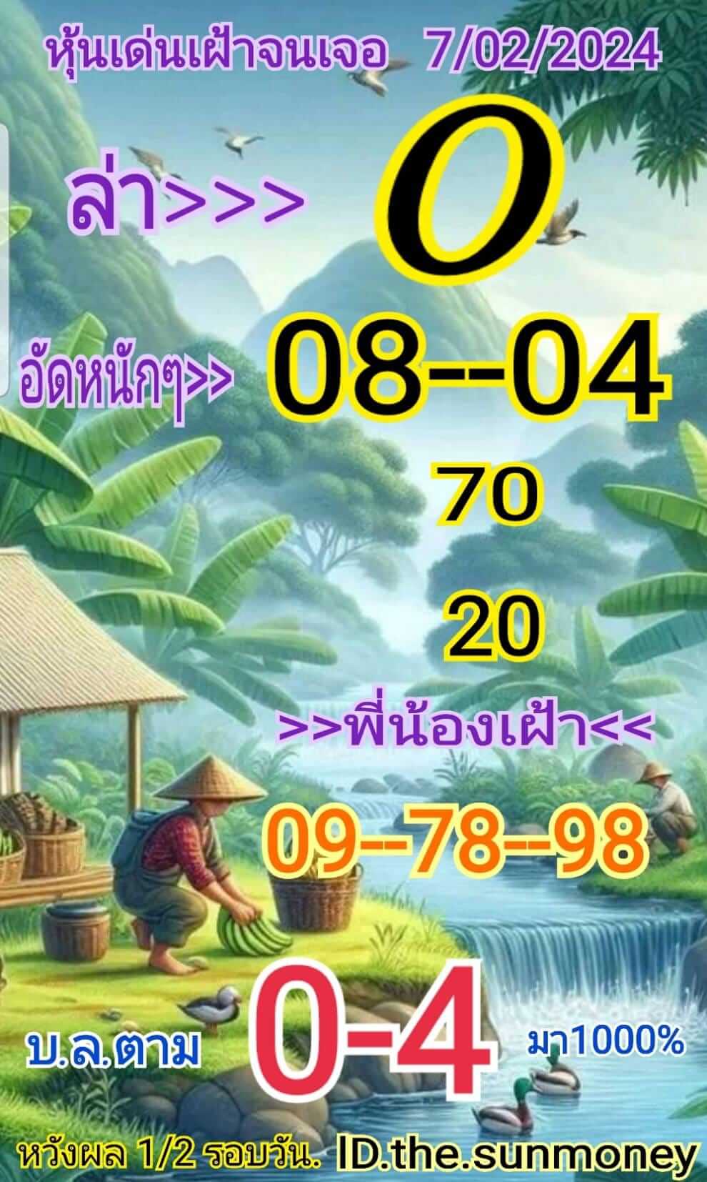 หวยหุ้น 7/2/67 ชุดที่ 10