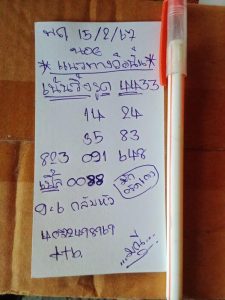 หวยฮานอย 15/2/67 ชุดที่ 7