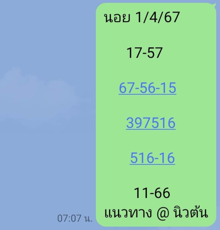 หวยฮานอย 1/4/67 ชุดที่ 2