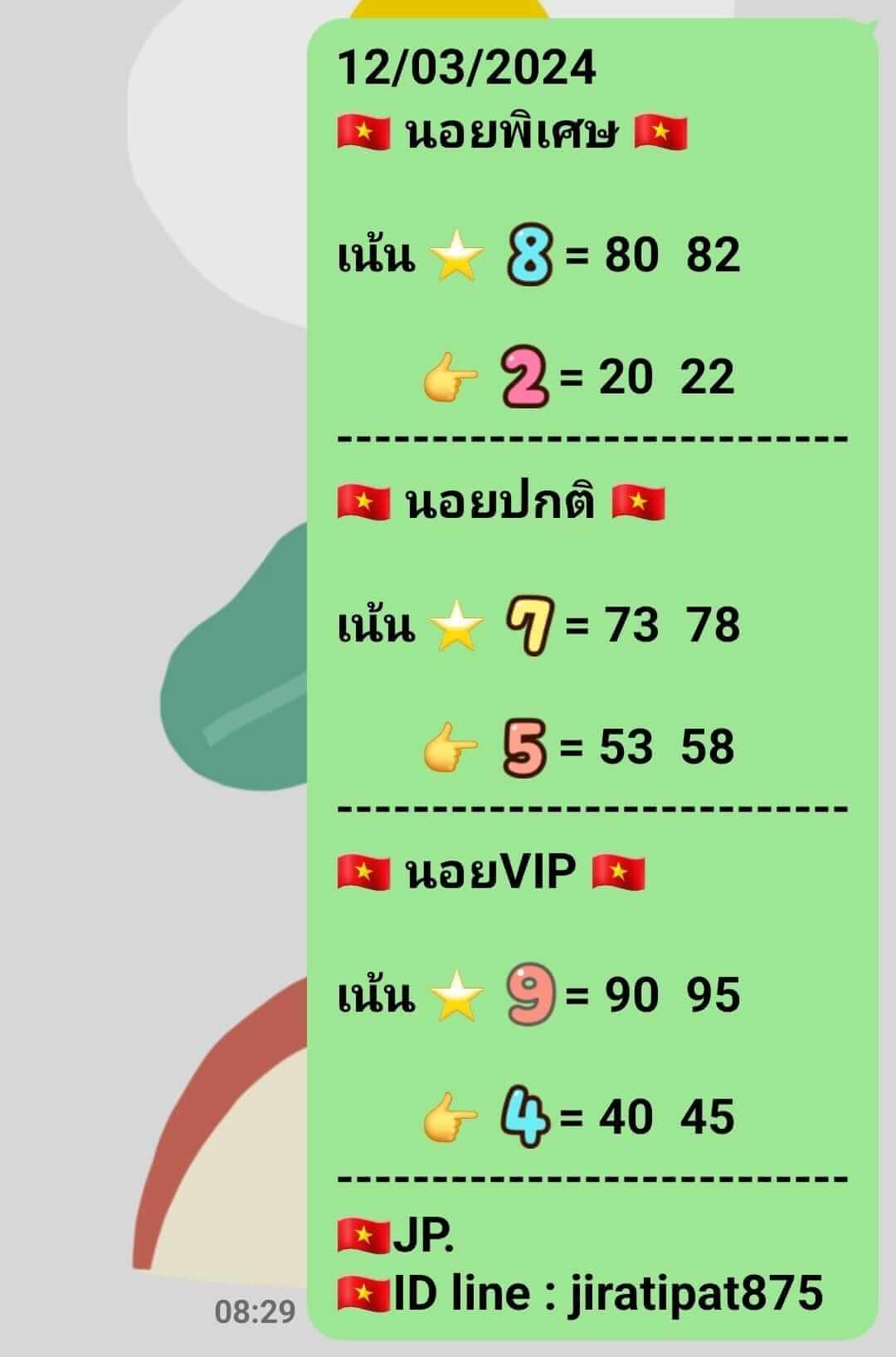 หวยฮานอย 12/3/67 ชุดที่ 6