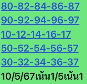 หวยหุ้น 10/5/67 ชุดที่ 7