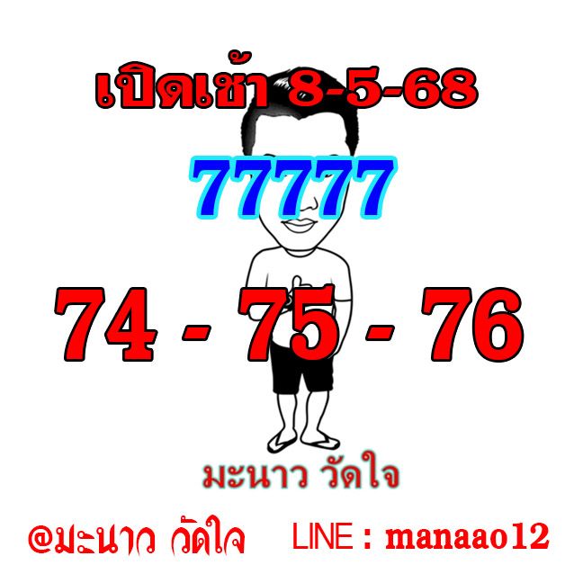 หวยหุ้น 8/5/68-4