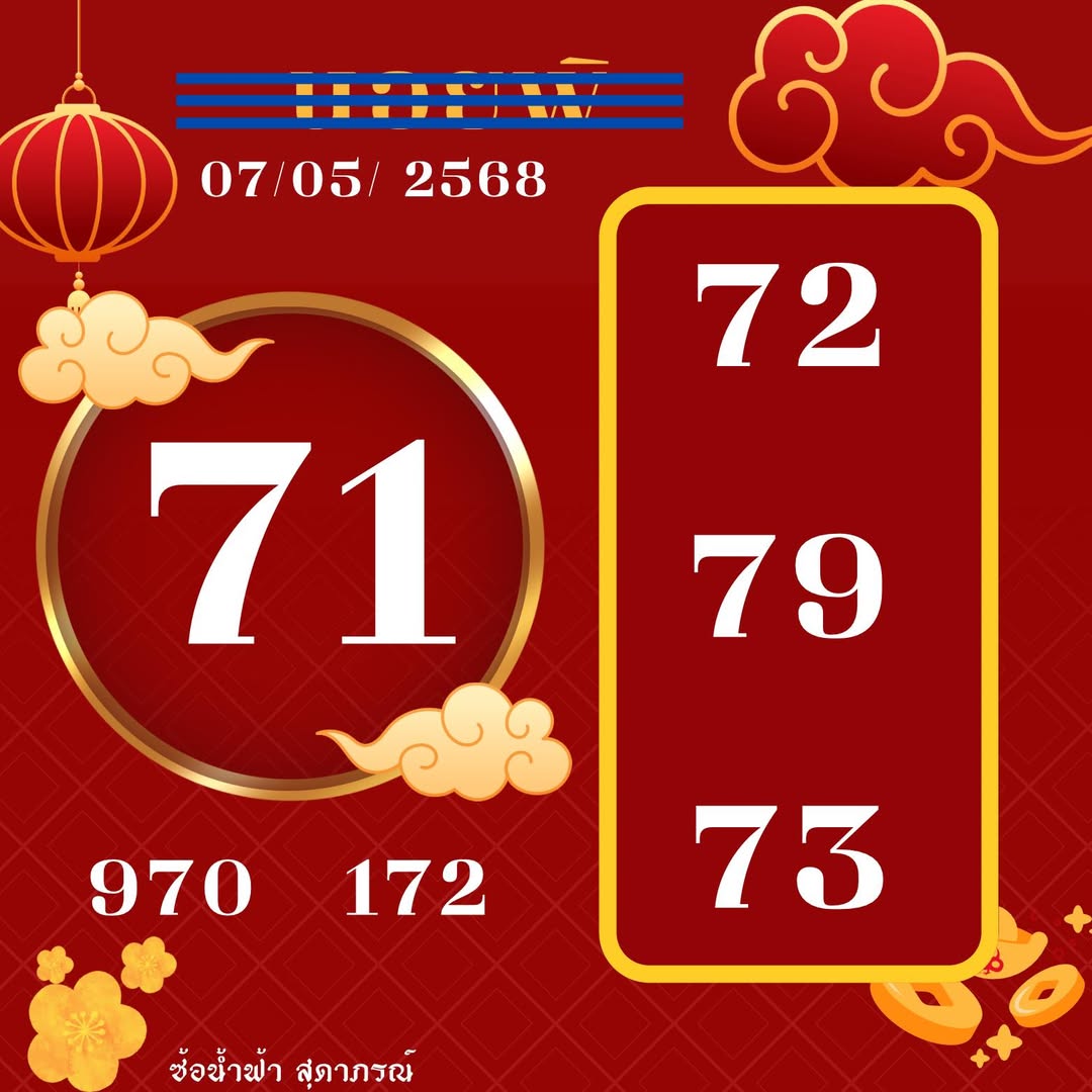 หวยฮานอย 7/5/68
