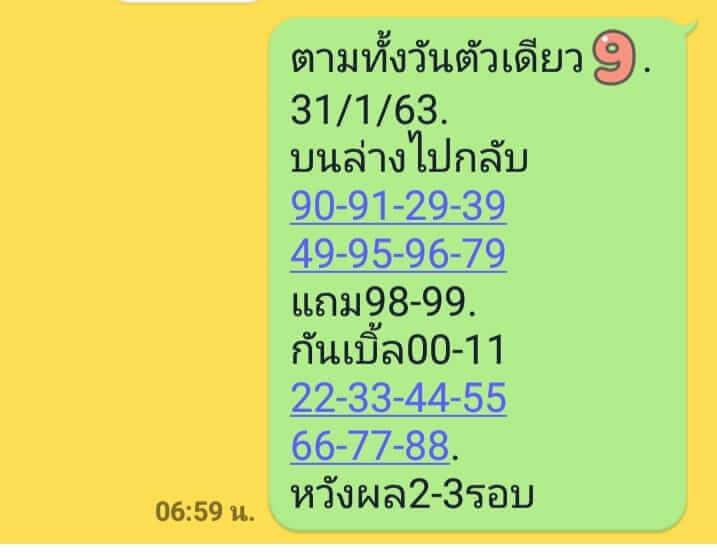 หวยหุ้น 31/1/63 แจกสูตรหุ้นไทยวันนี้ชุดที่1