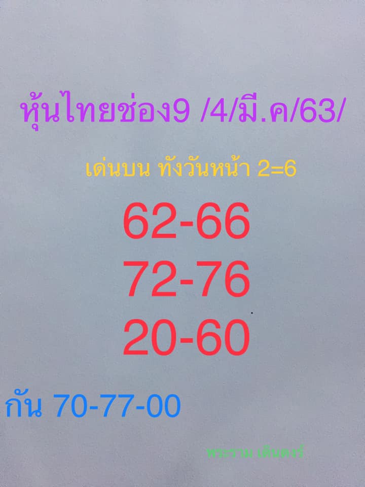 หวยหุ้น ชุดที่10 91