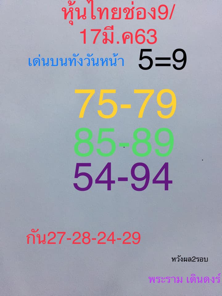 หวยหุ้น ชุดที่10 99