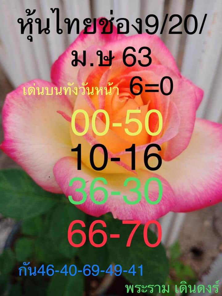 หวยหุ้น ชุดที่2 121