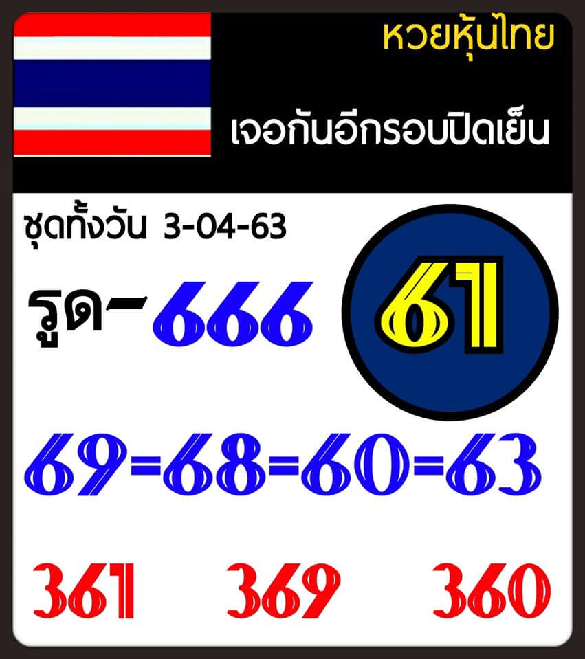 หวยหุ้น ชุดที่3 111