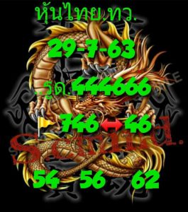 หวยหุ้น 29/7/63 ชุดที่ 9
