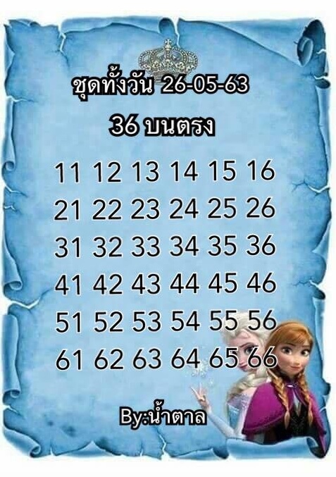 หวยหุ้น 26/5/63 ชุดที่ 8