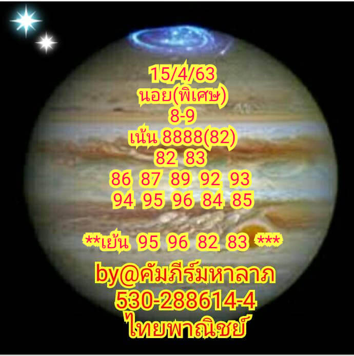 หวยฮานอย 15/4/63 วิเคราะห์หวยฮานอยวันนี้ ชุดที่1