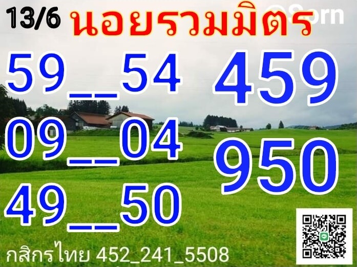 หวยฮานอย 13/6/63 ชุดที่ 3